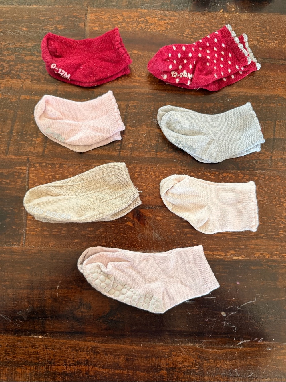 👚CLOSET CLEAN OUT SALE👖Baby & Toddler Sock Set (0-12 and 12-24)